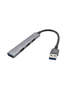 Hub Usb 3.0 I-Tec U3hubmetalmini4 4 Porte 1X Usb 3.0  3X Usb 2.0 Grigio