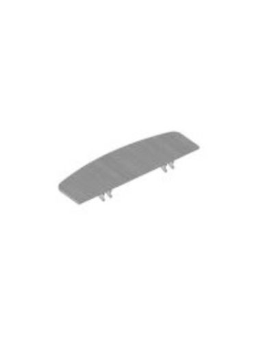 Terminale Semitondo Per Scrivania Condivisa, Completo Di Due Supporta A Sbalzo - Bsx0149f Dim.40X124x2,5