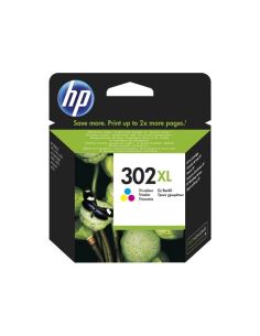 Ink Hp F6u67ae N.302Xl Colore (Cmg) X Hp Aio 1110 2130 3630 3636 4520 3830 3831 3834 3835 4650 4527 4657 5230