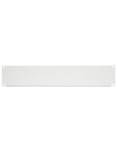 Pannello Cieco 2 Unita' Per Armadi Rack 19 Grigio Viti Incluse