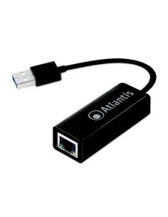 Adattatore Atlantis A02-Utl30 Da Usb 3.0 A Porta Lan Gigabit 10/100/1000Mbit