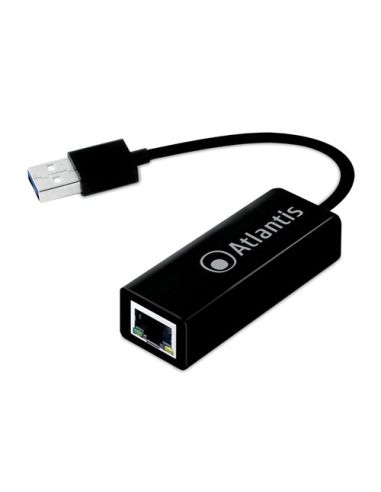 Adattatore Atlantis A02-Utl30 Da Usb 3.0 A Porta Lan Gigabit 10/100/1000Mbit