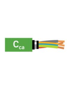 Cat 6 24 Awg U/Utp 4 Pair Lshf/Lszh Cablegreen - Euroclass Cca