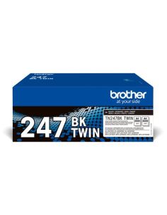 2 Toner Brother Tn-247Bk Nero 2X 3000Pp X Hl-L3210cw Hl-L3230cdw Hl-L3270cdw Dcp-L3550cdw Mfc-L3730cdn Mfc-L3750cdw Mfc-L3770cdw