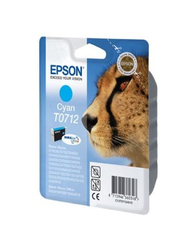 Ink Epson C13t07124022 Ciano Blister X Bx300f Bx310fn Bx600fw Bx610fw Sx110 Sx115 Sx200 Sx210 Sx215 Sx218 S21 Sx510w Sx600fw