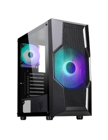 Case Itek Tower Oxygen Gaming  2*Usb2,2*Usb3 20Cm Fan Argb, Trasp Wind, -  Itgcaoxygb