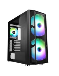 Case Itek Full Tower Majes 20 Evo Usb3, 2*20Cm Fan Argb, Trasp Wind Xl, -  Itgcamaj20e