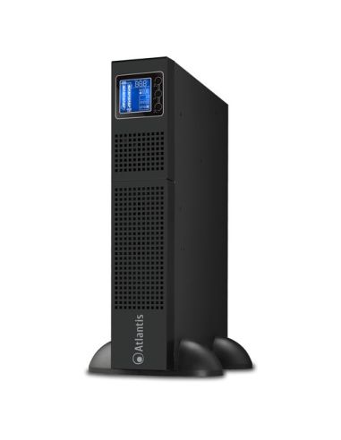 Ups Atlantis A03-Op3001-Rc Server Online 3000Va (2700W) 6X12v@9A/H Onda Sinusoidale Rack/Tower 8Xiec In Uscita (4 Programmab.)