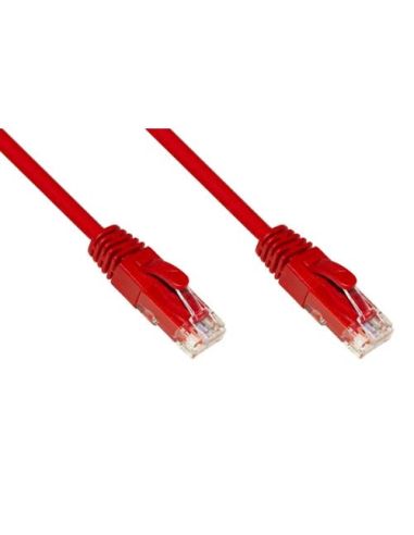 Cavo Rete Link Categoria 6A Non Schermato Utp Awg24 Colore Rosso Halogenfree Mt 5