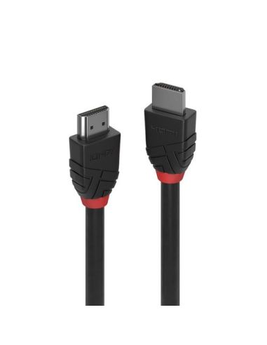 Cavo Hdmi 2.0 M-M Lindy High Speed Black Line Supporta Risoluzioni Uhd Fino A 4K- 1Mt