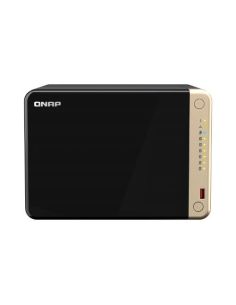 Nas Tower Qnap Ts-664-8G 6Hd 3,5/2,5  2X M.2 Nohdd 2Px2.5Gbe 8Gb Ram Ddr4 4P Usb Hdmi Intel Celeron N5105/N5095 4Core