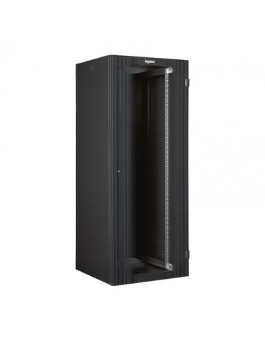 Armadio Rack Da Pavimento Legrand 42U 2026X600x1000 Porta In Vetro  2 Montanti Anteriori Ral 7016