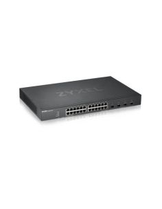 Switch Zyxel Xgs1930-28 24P Gigabit4P 10Gbe Sfp  Ipv6, Vlan, Qos, Igmp, Rack - Free Nebula Basic