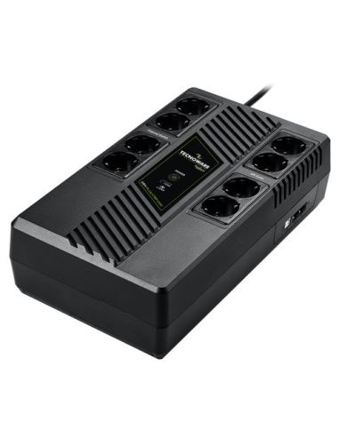 Ups Tecnoware Era Plus Strip 1000 1000Va/700W Line Interactive Con Stabilizz 8 Prese D'uscita Italia/Schuko Fgcerapls1002sch