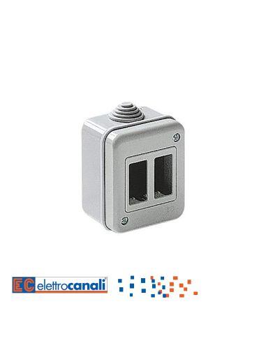 Contenitore Parete Ip40 2 Posti Gws-Magi