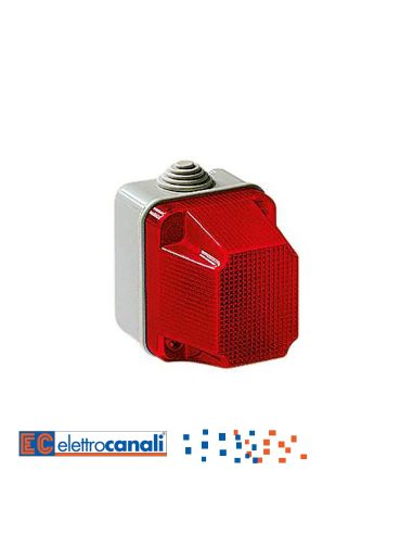 Spia Di Segnalazione Lum. Ip55 Rossa