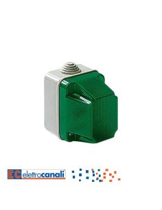 Spia Di Segnalazione Lum. Ip55 Verde