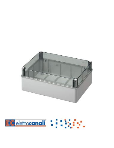 Cassetta Ip56 P.Lisce Cop.Trasp.300X220x