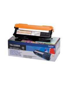 Toner Brother Tn-328Bk Nero 6000 Pag X Dcp-9270Cdn Mfc-9970Cdw Hl-4570Cdw