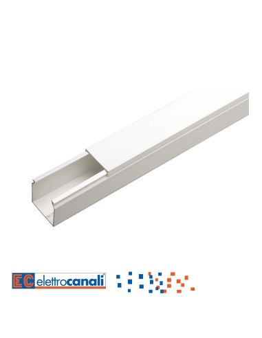 Canale Portacavi Dim. 40X40 Bianco