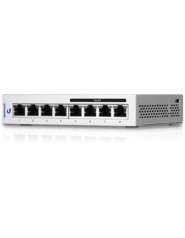Unifi Ubiquiti Switch 8 Porte Lan Gigabit, 60Watt - Us-8-60W - Managed 4P Poe