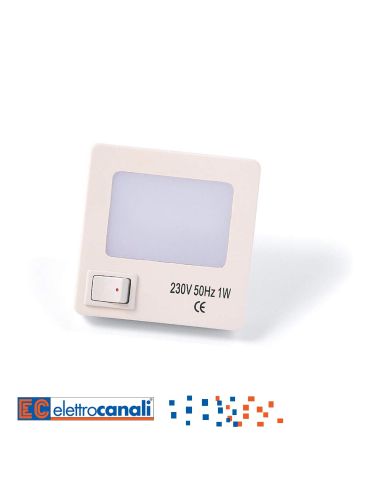 Lampada Segnapasso 1W Led Spina 10A