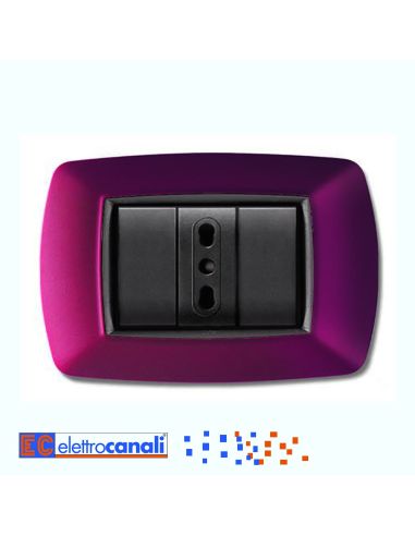 Placca Life 3 Postigommata Amaranto