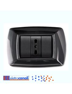 Placca Life 3 Postigrigio Scuro