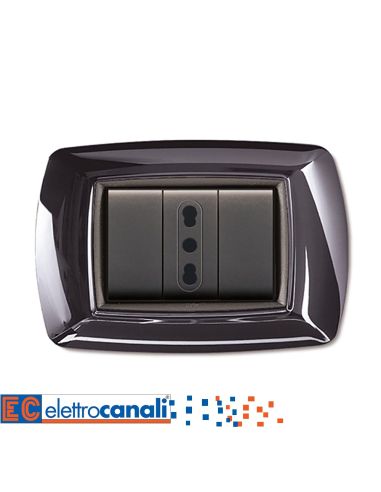 Placca Life 3 Postimetal Black