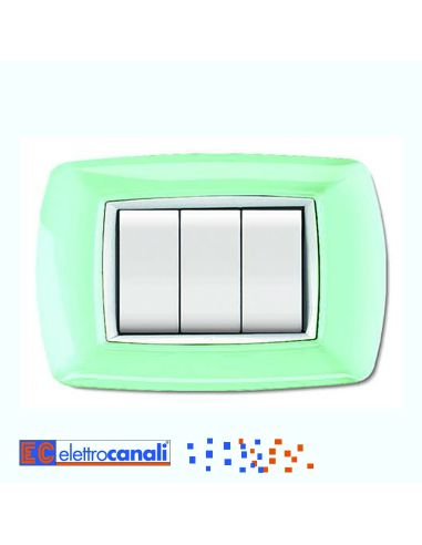 Placca Life 3 Postiverde Pastello