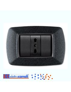 Placca Life 3 Postivulcan. Grigio Notte