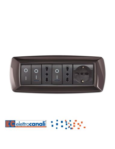 Placca Life 7 Postigrigio Scuro