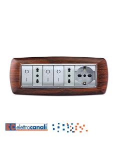 Placca Life 7 Postilegno Scuro