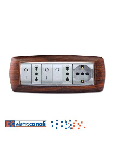 Placca Life 7 Postilegno Scuro