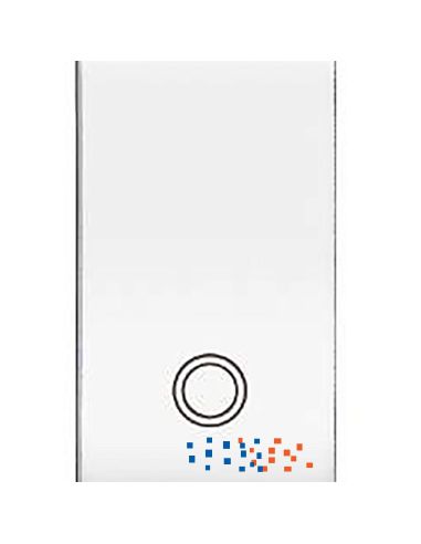 Pulsante Life Unipolare 16A Bianco