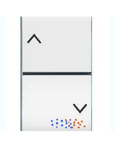 Doppio Pulsante Life Interbloccato Bianc