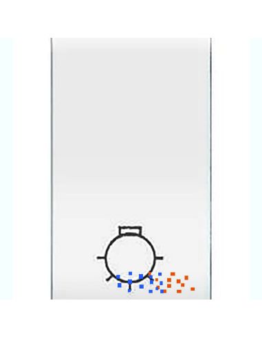 Copritasto Life Pulsante Simbolo Luce Bi