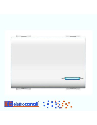 Triplo Tasto Life Illuminabile Bianco