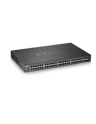 Switch Zyxel Xgs1930-52 48P Gigabit4P 10Gbe Sfp  Ipv6, Vlan, Qos, Igmp, Rack - Free Nebula Basic