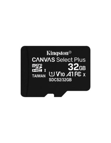 Sd-Micro Kingston  32Gb Class 10 Uhs-I 80Mb/S  Adattatore Canvas Select Plus - Sdcs2/32Gb