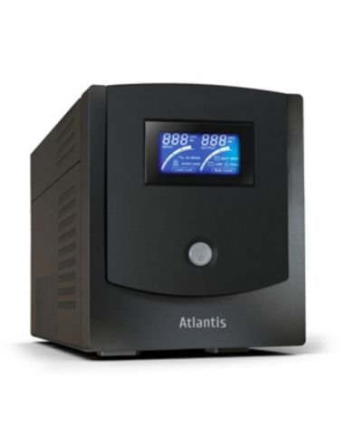 Ups Atlantis A03-Hp1102 1100Va (550W) Host Power Sinewave Line Interactive Con Avr Boost E Buck,Software Viewpower Incluso
