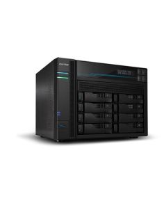 Asustor Nas Tower 8 Bay  2X M.2 Pcie/Sata, Intel Atom C3538 4Core, 8Gb (32Gb Max) , 2.5 Gbe X2, Usb 3.2 X2 .. As6508t