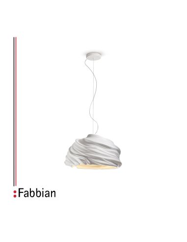 Fabbian Cyclone Lampada Sospensione Led Bianco