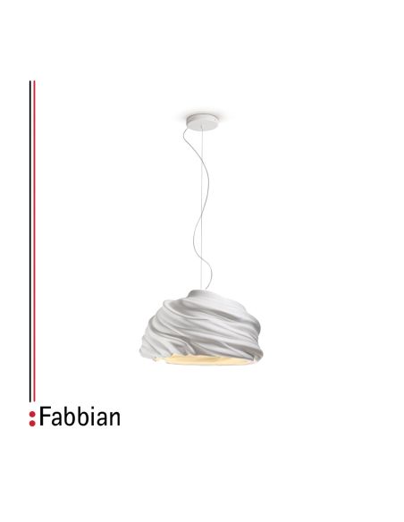 Fabbian Cyclone Lampada Sospensione Led Bianco