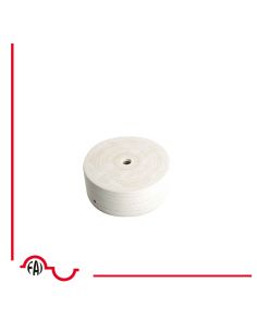 Rosone In Legno Tondo Bianco 1 Foro