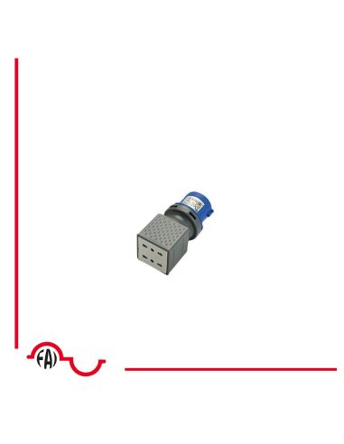 Adattatore 2Pt 16A 2 Ita Bip.