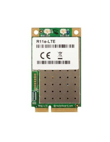 Mikrotik 2G/3G/4G/Lte Minipci-E Card With 2 X U.Fl Connectors For Bands 1/2/3/5/7/8/20/38/40