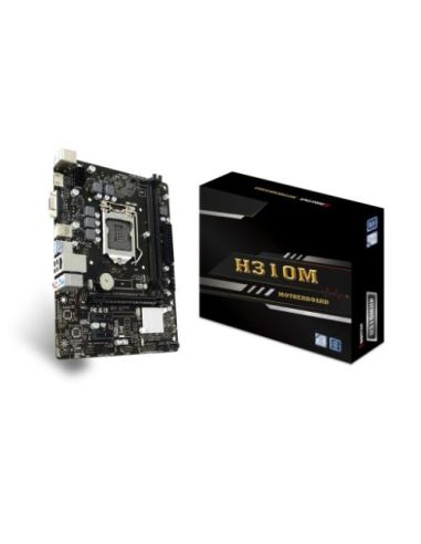 Mb Biostar H310mhp Lga 1151 (Coffee Lake) 310C 2Ddr4 VgaHdmi Pcie, 4*Sata Matx
