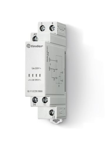 Rel  Di Chiamata/Reset Din 17.5Mm 1Co1no