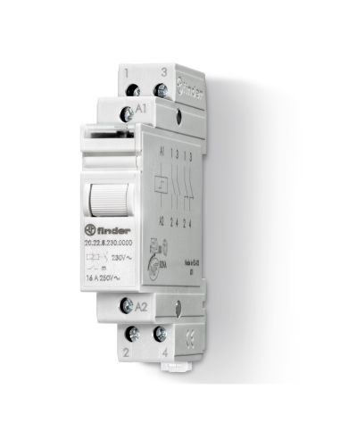 Rel  Ad Impulsi 17.5Mm 2No 16A 4Sequenze